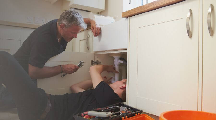 Professional burst pipe repair services in Houston, OH